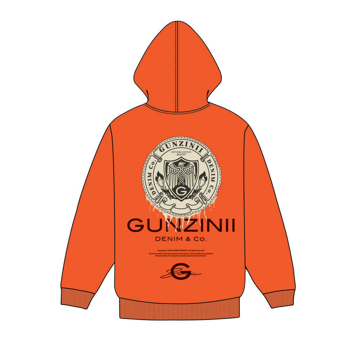 THE GENERAL GZ322 ORANGE