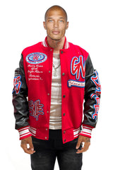 GEORGE GV5004 RED/BLACK NEW JACKET