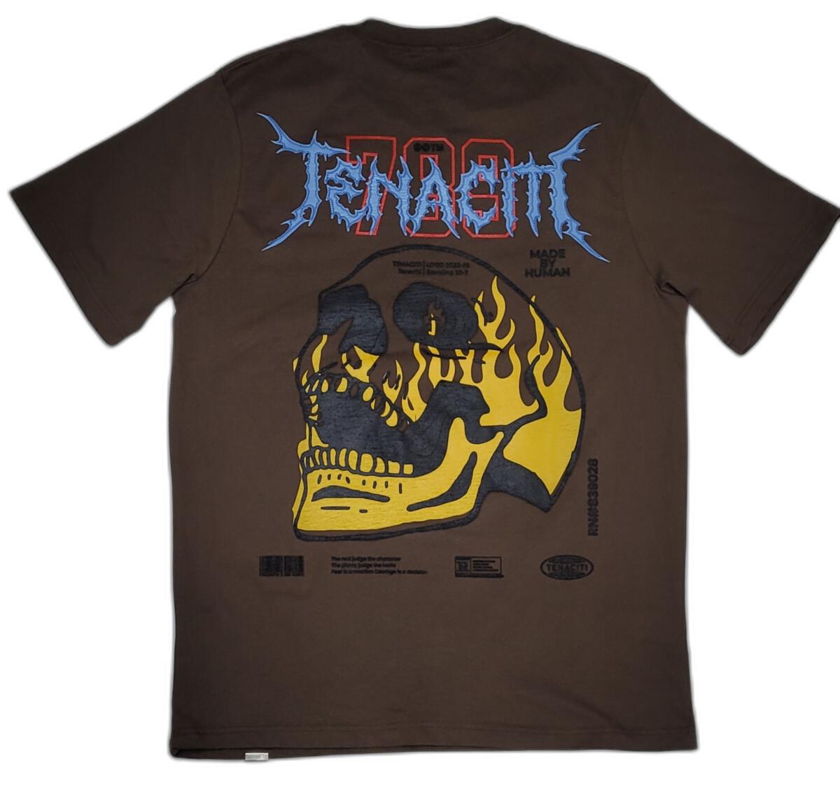 TENACITI Fire Skull Tee