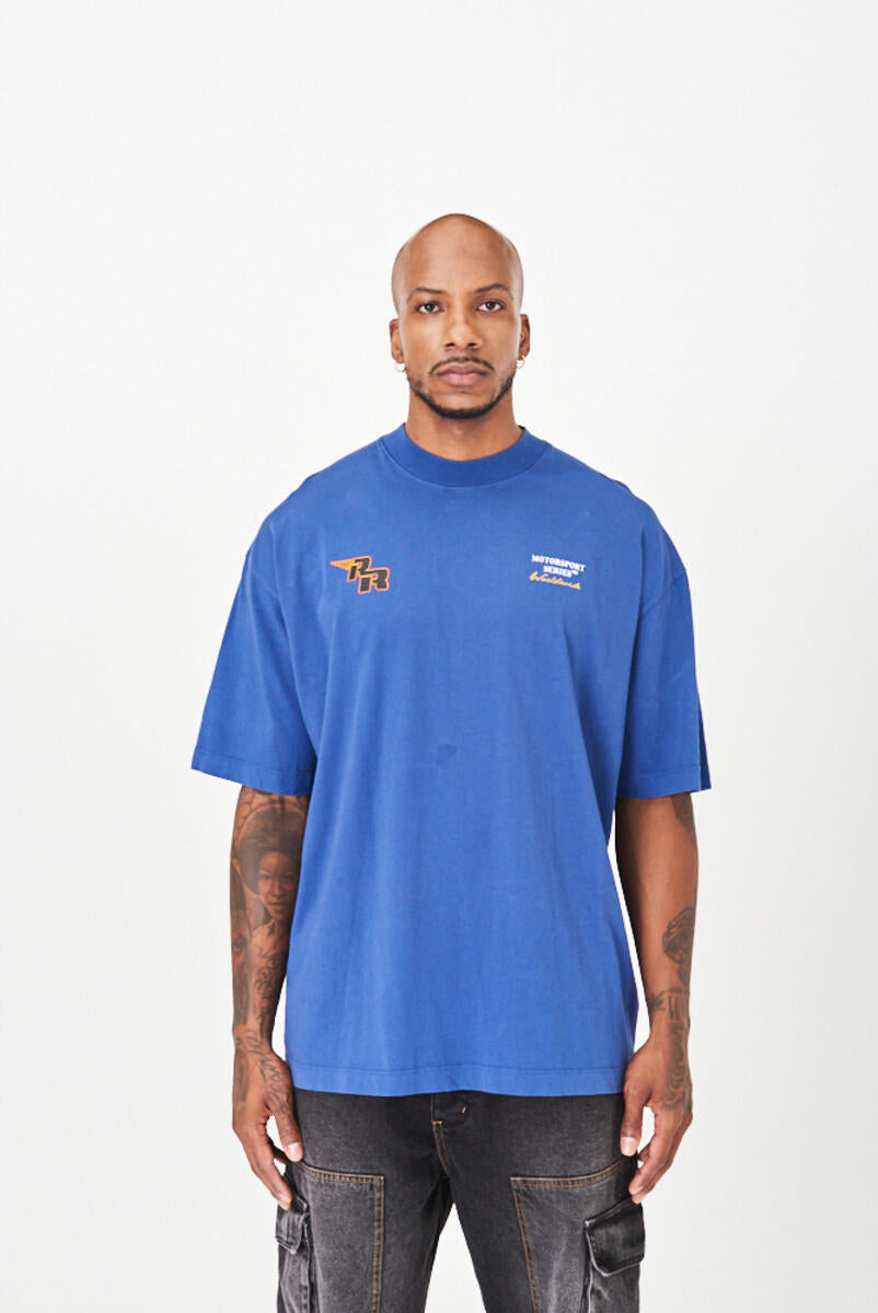 PURE motorsport blue t-shirt PUR16980-157