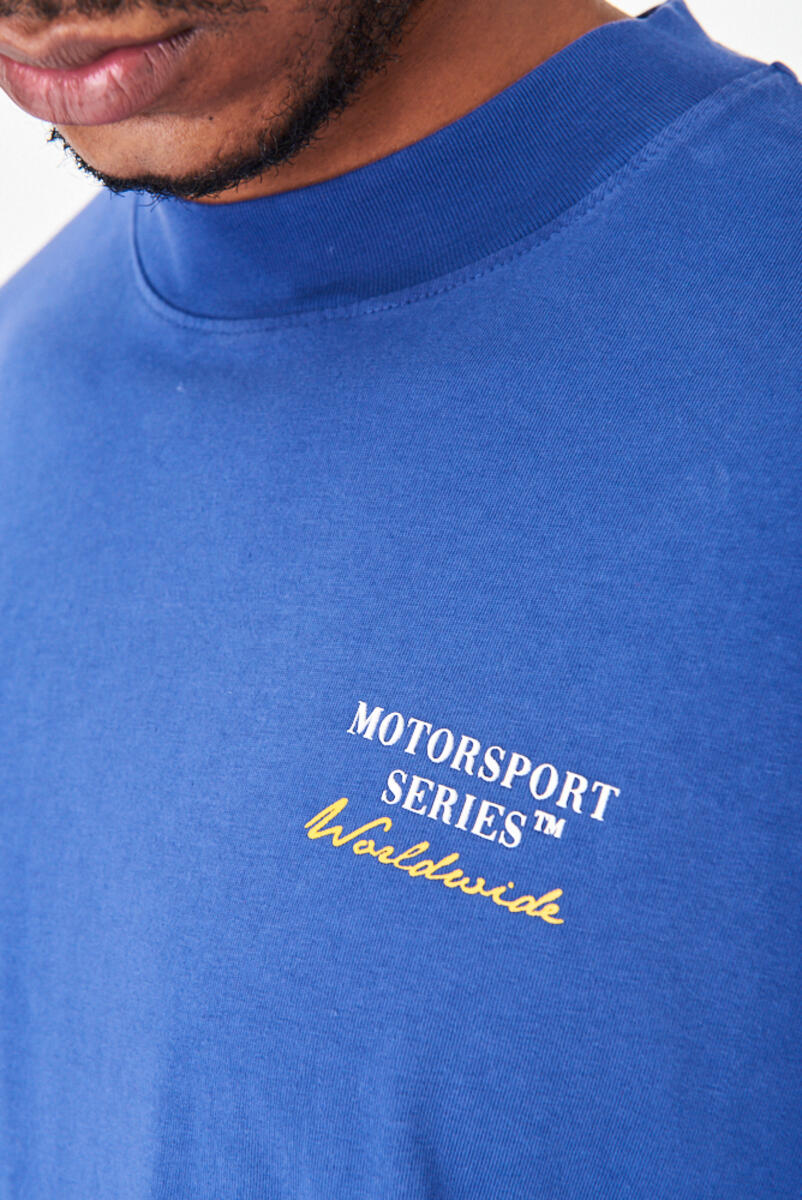 PURE motorsport blue t-shirt PUR16980-157