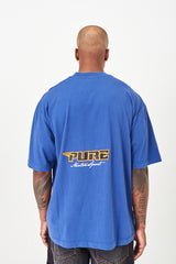 PURE motorsport blue t-shirt PUR16980-157