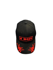 G WEST ROSE EMBROIDERED HAT