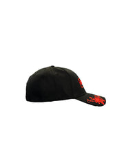 G WEST ROSE EMBROIDERED HAT