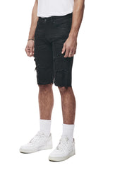 SMOKE RISE ESSENTIAL SHORTS JS24109 JET BLACK