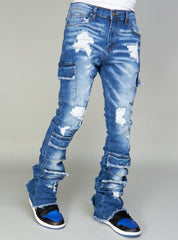 NME Jeans - Stacked - Will - Blue Wash - 503