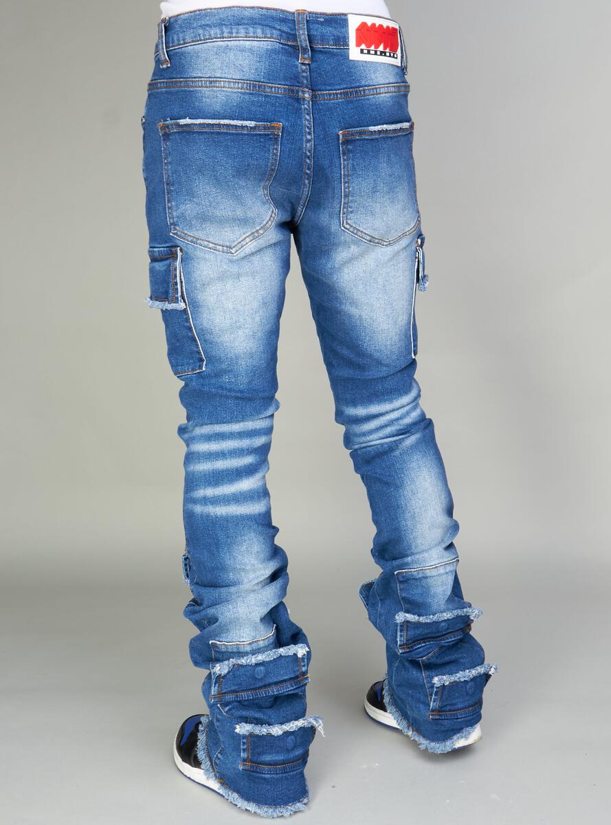 NME Jeans - Stacked - Will - Blue Wash - 503