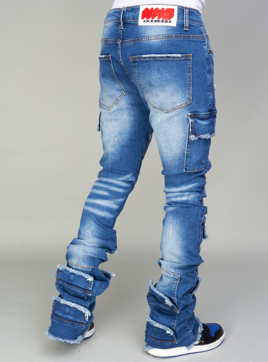 NME Jeans - Stacked - Will - Blue Wash - 503