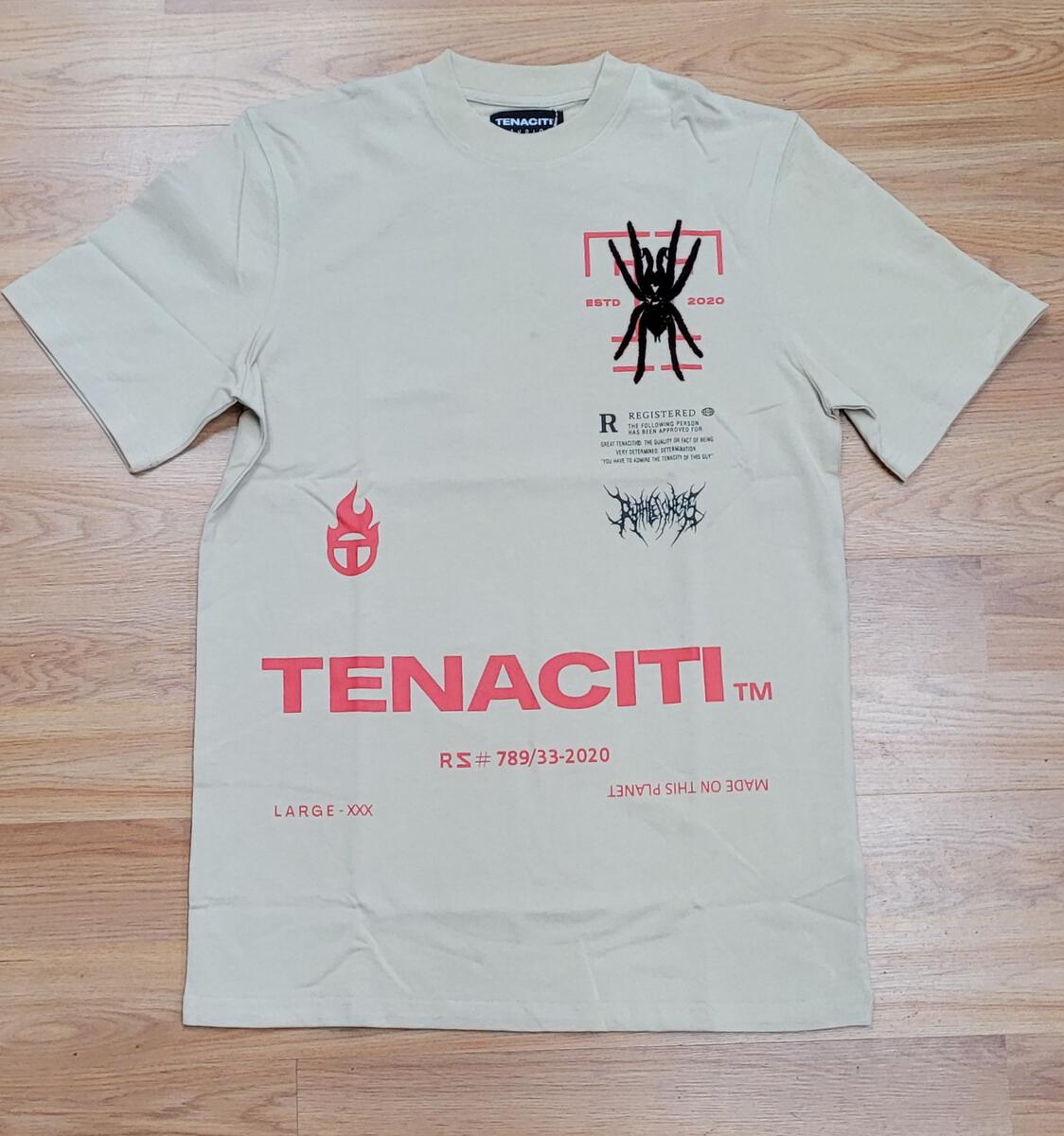 TENACITI Staple 2 tee Nu Spider CREAM