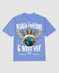 G WEST WORLD TEE T SHIRT GWPPT9043