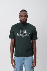 PURE Lucky streets green roulette t-shirt PUR17307-151