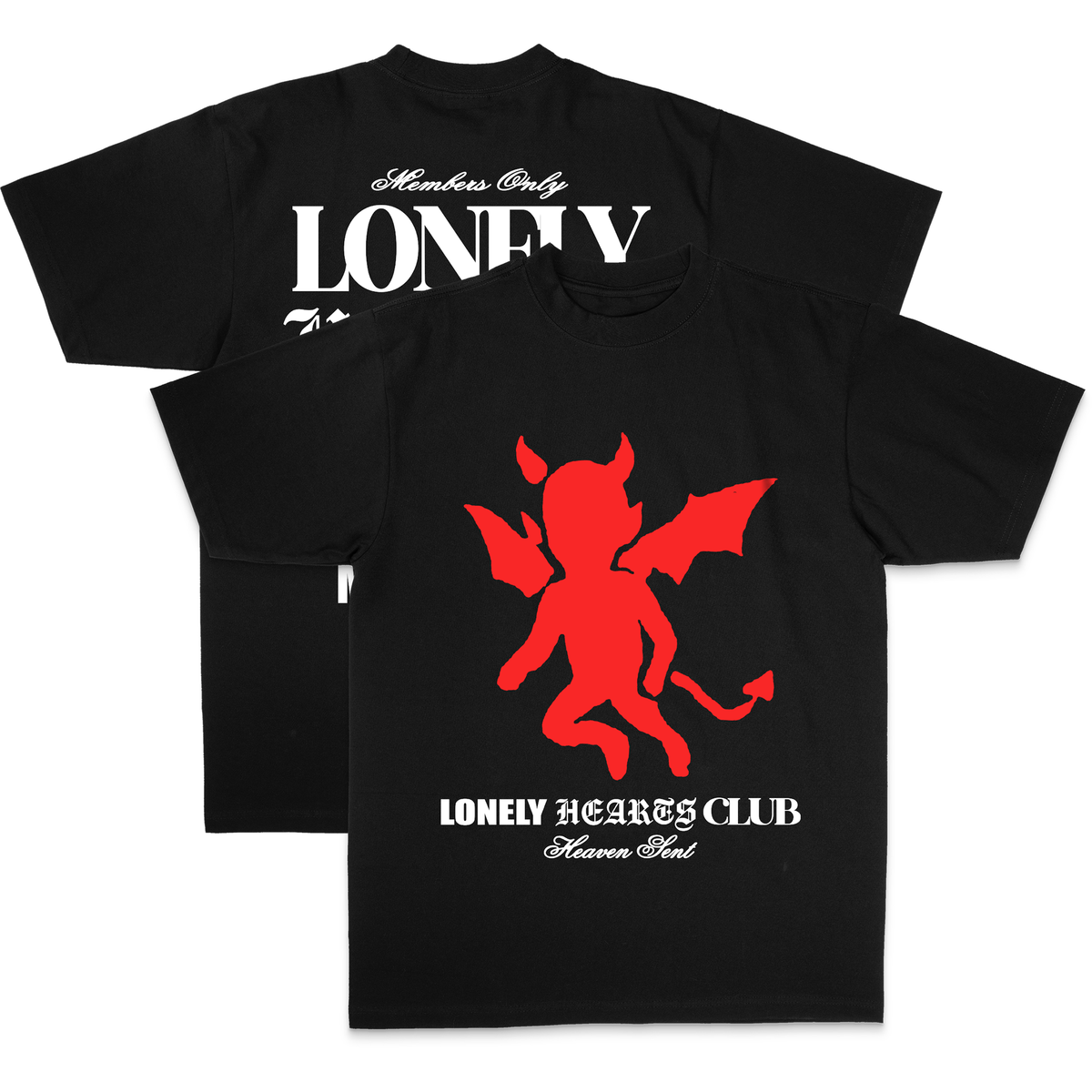 LONELY HEARTS Heaven Sent Premium T-Shirt  PSST0016