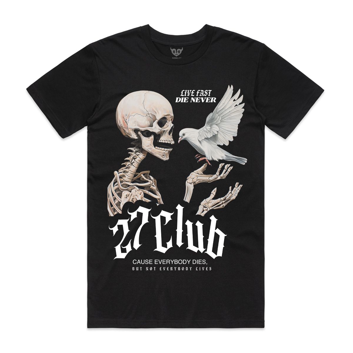 27CLUB MT Let Go Dove  BLACK