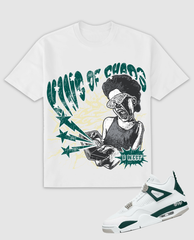 G WEST KING OF CHAOS WHITE T SHIRT