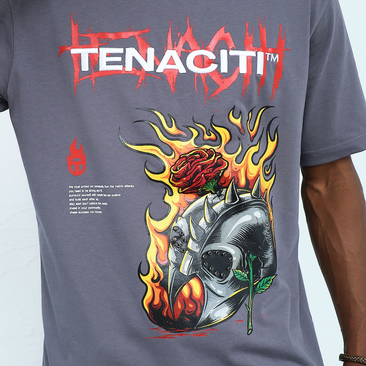 TENACITI Armor rose TN-007 Grey