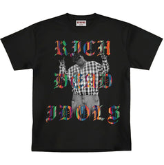 RRICH DEAD NOTORIOUS B.I.G HEAVYWEIGHT TEE BLACK