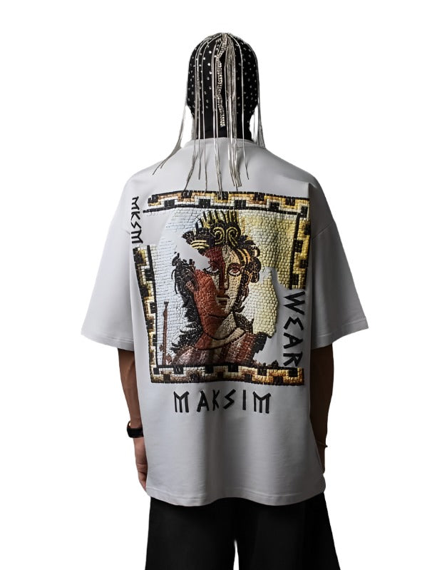 MAKSIM WHAT WE WEAR T-SHIRT, MK36 GRAY