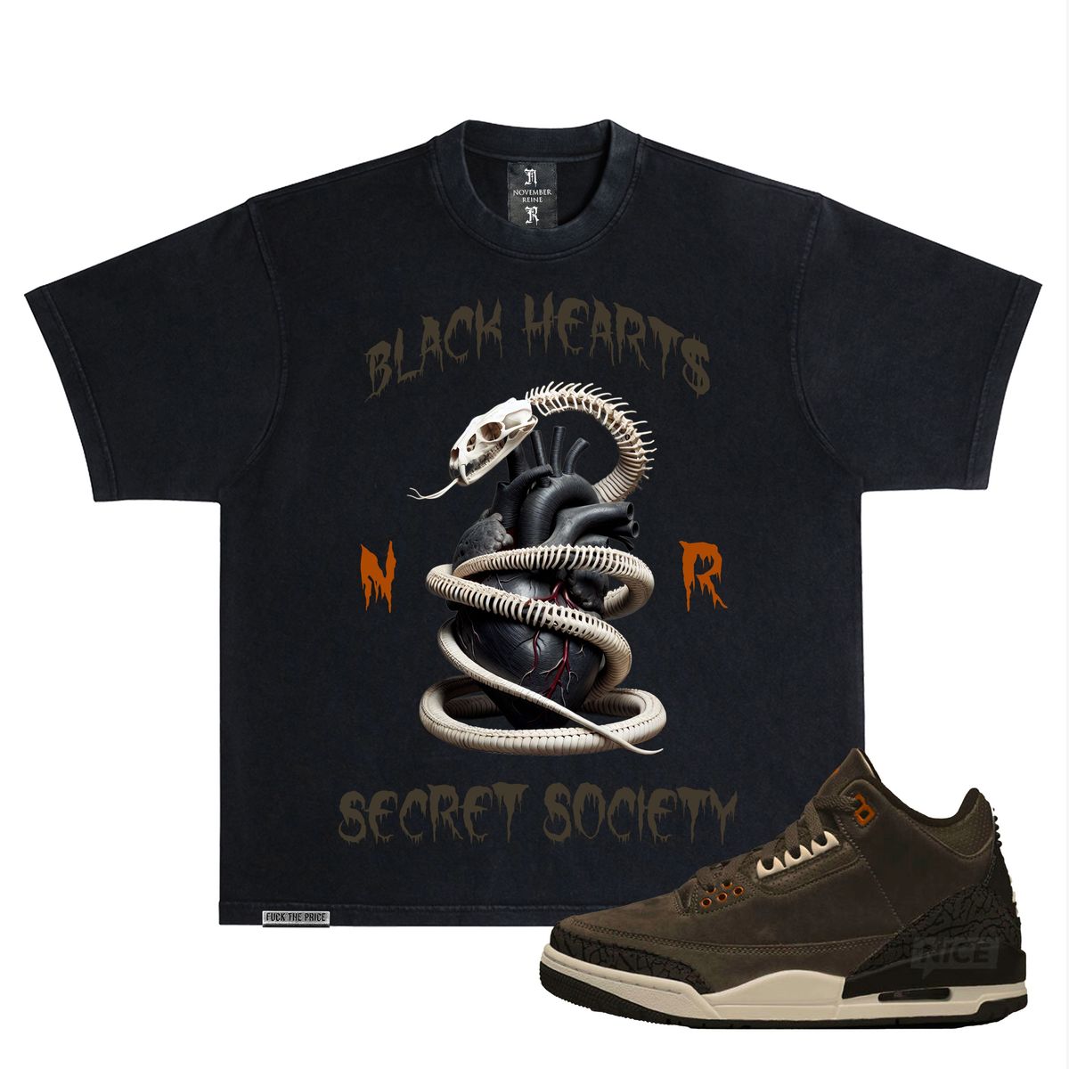 NOVEMBER BLACK HEARTS SECRET SOCIETY" HEAVYWEIGHT LUXURY