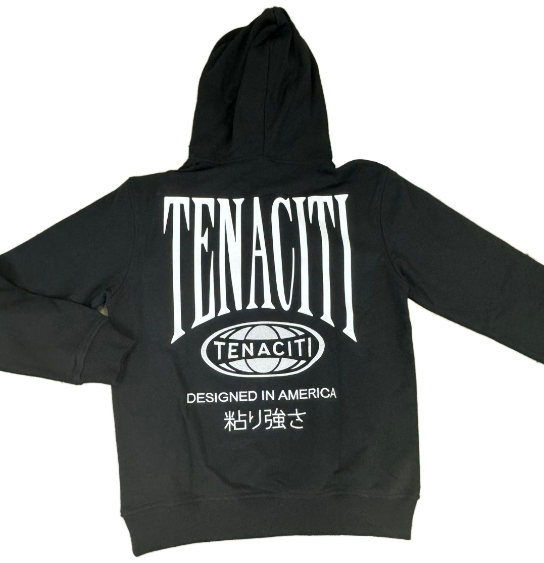 TENACITI WORLDWIDE HOODIE SET  TN1043H Black