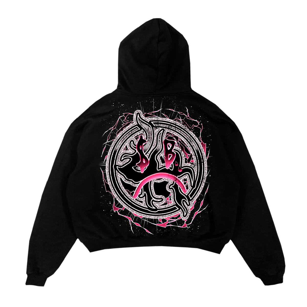 LOSTHILLS LHSBHOODY002 HOODY BLACK