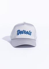 REFERENCE DETROIT SOUVENIR HAT REF627 SATIN SILVER