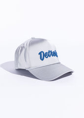 REFERENCE DETROIT SOUVENIR HAT REF627 SATIN SILVER