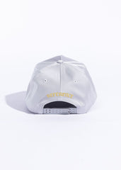 REFERENCE DETROIT SOUVENIR HAT REF627 SATIN SILVER