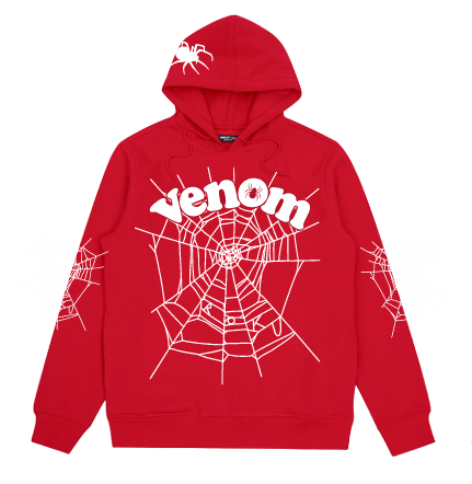 ROKU VENOM SET  RK5481409 RED VENOM HOODIE RK5481409 RED VENOM FLEECE STACKED PANT RK4481410