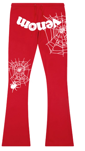 ROKU VENOM SET  RK5481409 RED VENOM HOODIE RK5481409 RED VENOM FLEECE STACKED PANT RK4481410