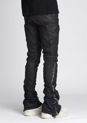 GUAPI Obsidian Black Waxed Chain Denim