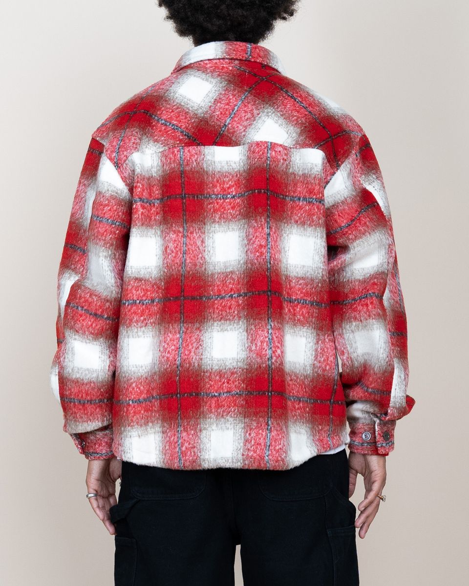 EPTM SIDE SLIT FLANNEL EP10666 RED