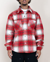 EPTM SIDE SLIT FLANNEL EP10666 RED