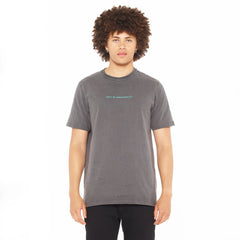 CULT SHORT SLEEVE CREW NECK TEE "SHIMUCHAN" LOGO 625AC-K20C STEEL