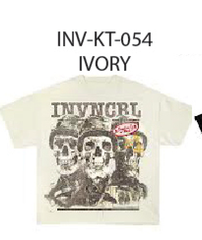 INVNCBL Elevation of Mind Tee INV-KT-054 IVORY