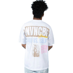 INVNCBL God vs Self Tee INV-KT-046 WHITE