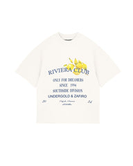 UNDERGOLD Riviera Colonial Boxy T shirt White 11876