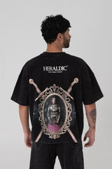 PURE Heraldic Black Frame T-shirt PUR18525-1