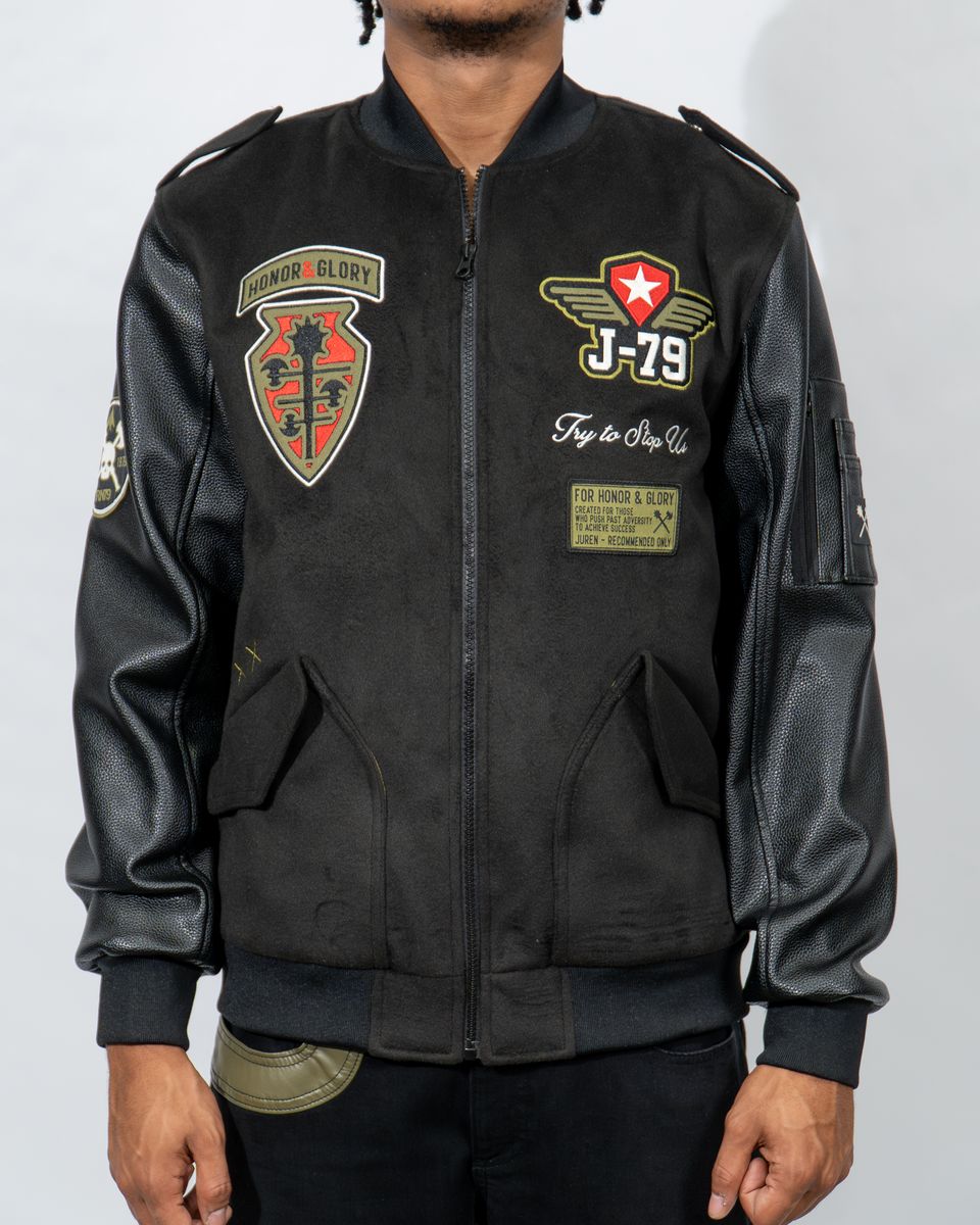 JUREN Honor & Glory Bomber Jacket