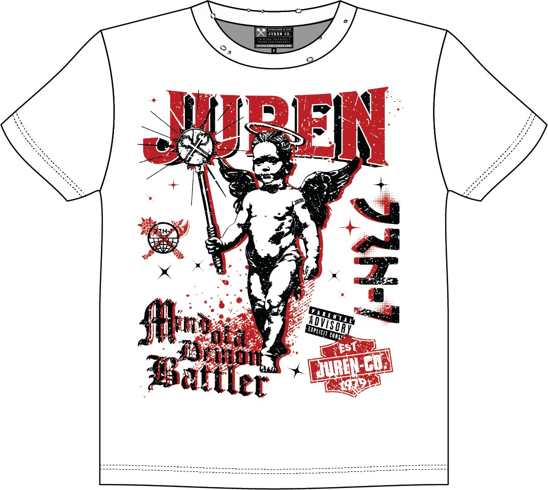 JUREN Demon Battler Heavyweight Tee