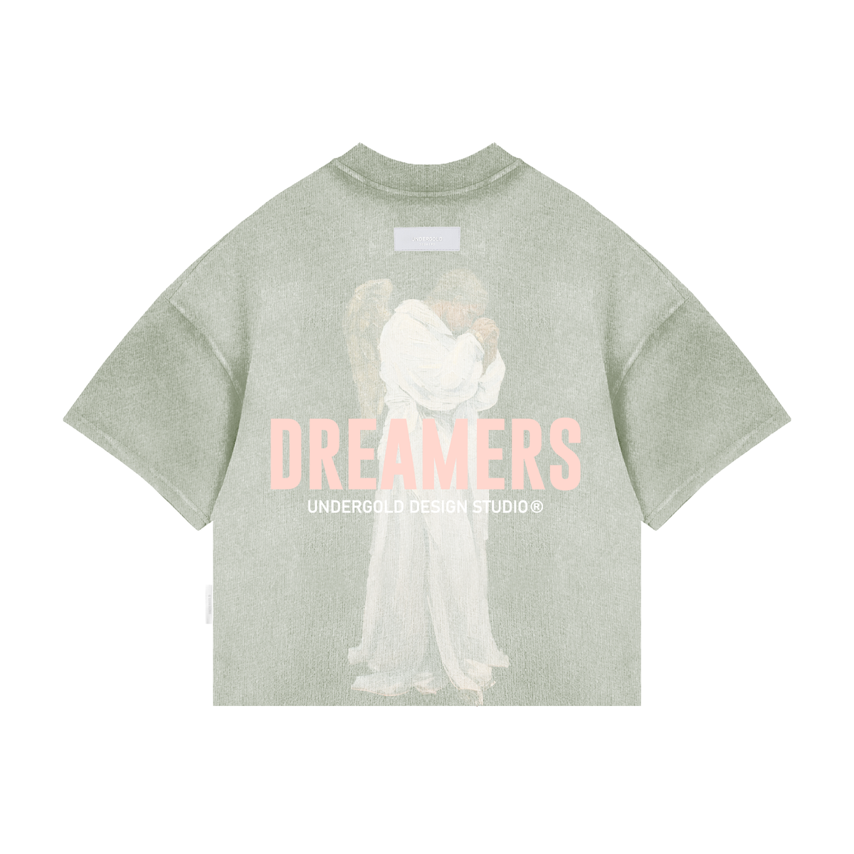 UNDERGOLD Dreamers The Prayer Boxy Fit T shirt (Green) 11967