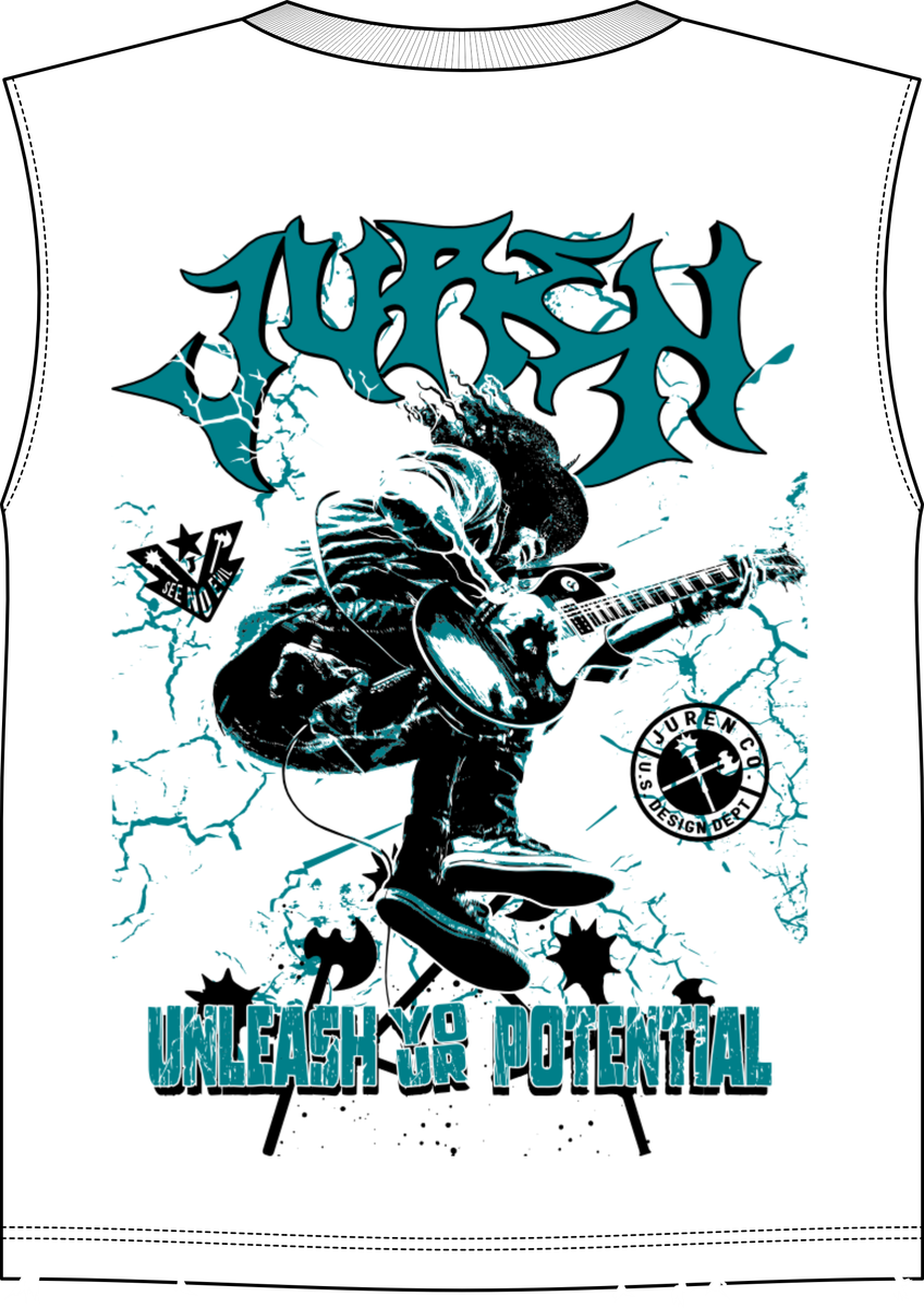 JUREN Unleash Your Power Muscle Tee