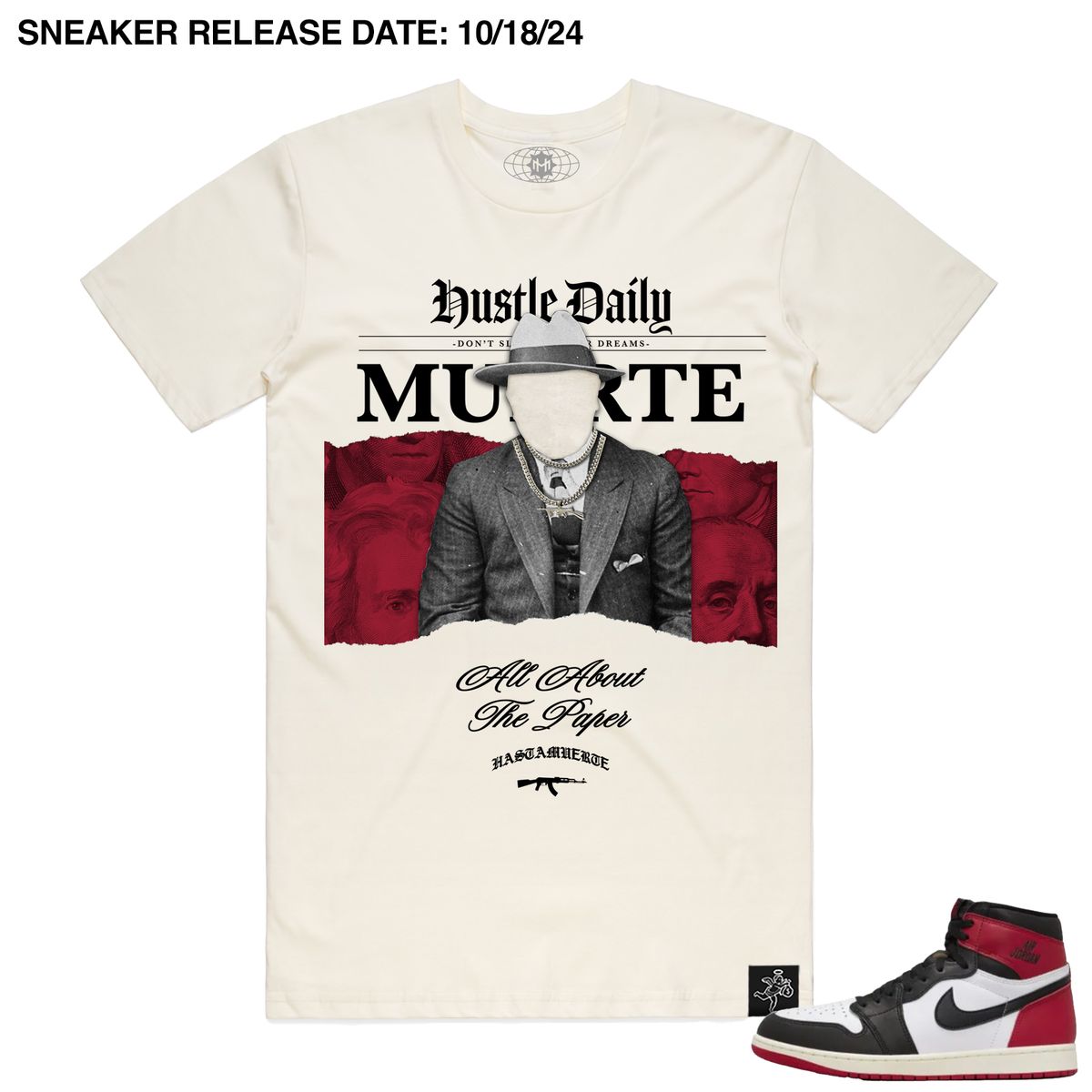 MUERTE AJ1BTR Paper Faceless MT AS5001 NATURAL
