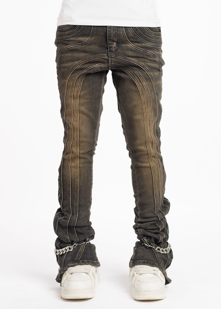 GUAPI Copper Chain Denim Copper-Chain-Denim