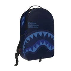 SPRAYGROUND SHARK CENTRAL MIDNIGHT BLUE DLXSV BACKPACK B7633