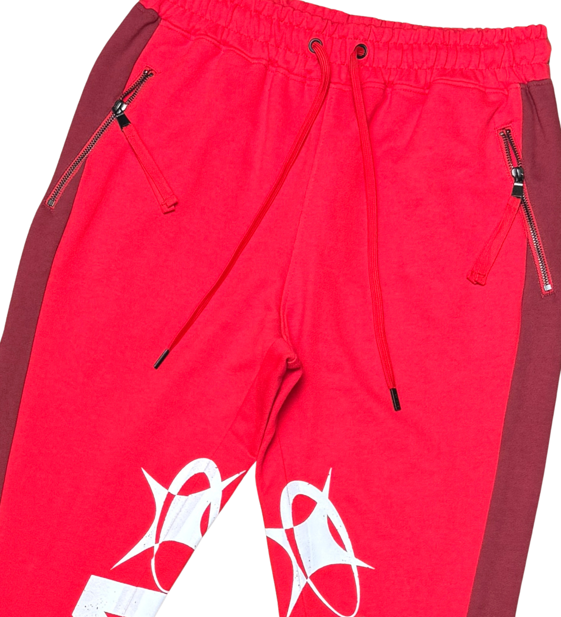 VIERICHE Venom Crew/Tee 2pc Combo SET  VR1053-RED