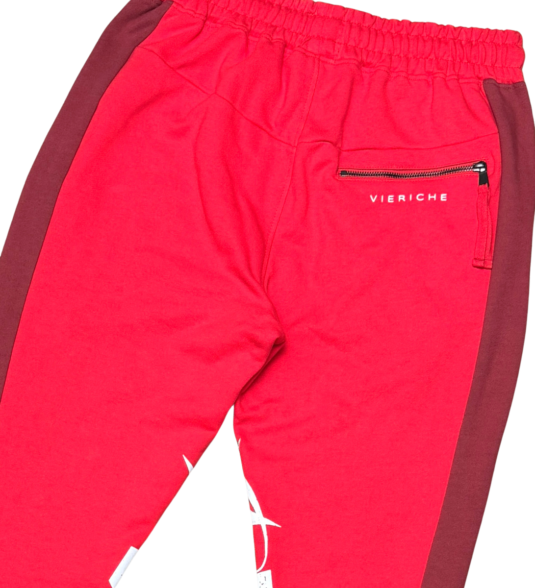 VIERICHE Venom Crew/Tee 2pc Combo SET  VR1053-RED