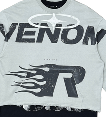 VIERICHE Venom Crew/Tee 2pc Combo VR1053-GRY