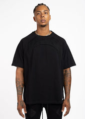 GUAPI Obsidian Black Half Moon Tee