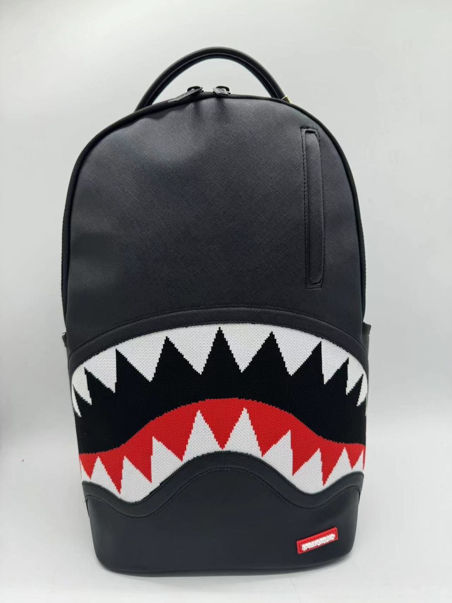 SPRAYGROUND FLY KNIT MOUTH DLX- SATIN BACKPACK B7754