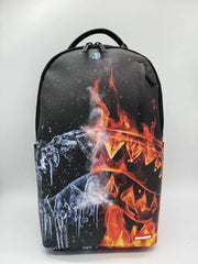 SPRAYGROUNG FIRE & ICE SHARK DLXSV BACKPACK B6753